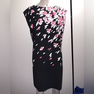 Ann Taylor Loft sleeveless dress size extra small statement knee length dress